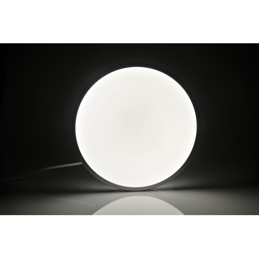 LED Ceiling light KERN LED/24W/230V nickel