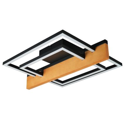 LED Ceiling Light LARYSA LED/23W/230V 35x45 pine