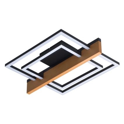 LED Ceiling Light LARYSA LED/23W/230V 35x45 pine