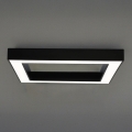 LED Ceiling Light LED/100W/230V 3000/4000/6500K 80x80 cm black