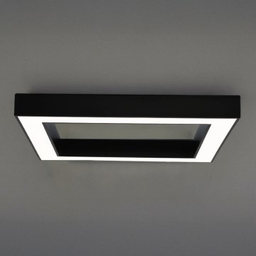 LED Ceiling Light LED/100W/230V 3000/4000/6500K 80x80 cm black