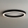 LED Ceiling Light LED/100W/230V 3000/4000/6500K Ø 100 cm Black