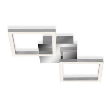 LED Ceiling Light LED/10W/230V 3000K Matte Chrome