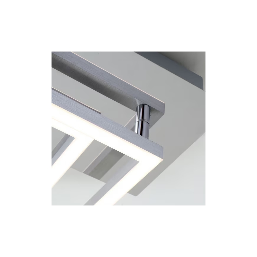 LED Ceiling Light LED/10W/230V 3000K Matte Chrome