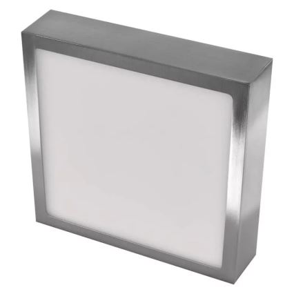 LED Ceiling light NEXXO LED/12,5W/230V 3000/3500/4000K 17x17 cm shiny chrome