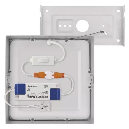 LED Ceiling light NEXXO LED/12,5W/230V 3000/3500/4000K 17x17 cm white