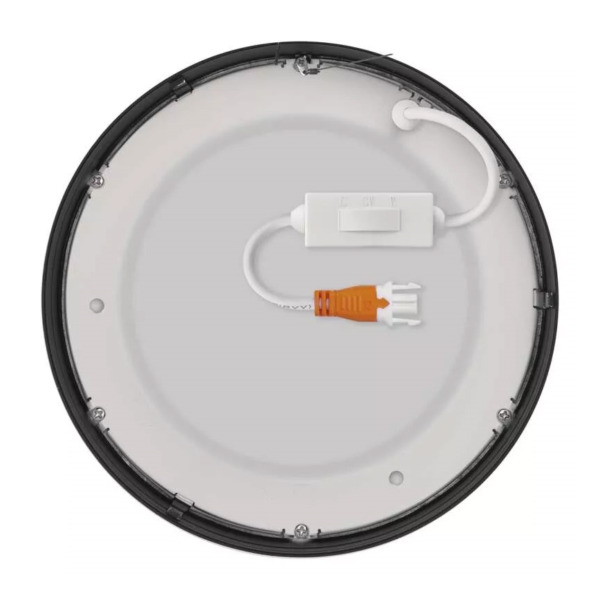 LED Ceiling light NEXXO LED/12,5W/230V 3000/3500/4000K d. 17 cm black