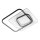 LED Ceiling light LED/120W/230V 3000-5000K black/grey