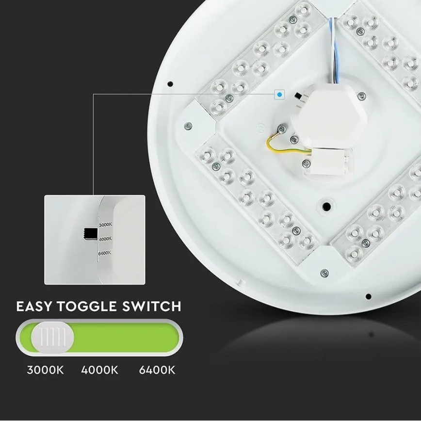 LED Ceiling light LED/12W/230V 26cm 3000K/4000K/6400K