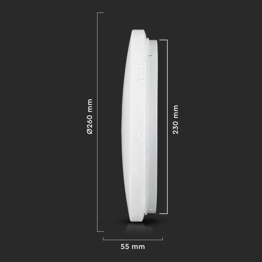 LED Ceiling light LED/12W/230V 26cm 3000K/4000K/6400K