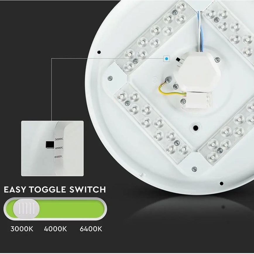 LED Ceiling light LED/12W/230V 26cm 3000K/4000K/6400K