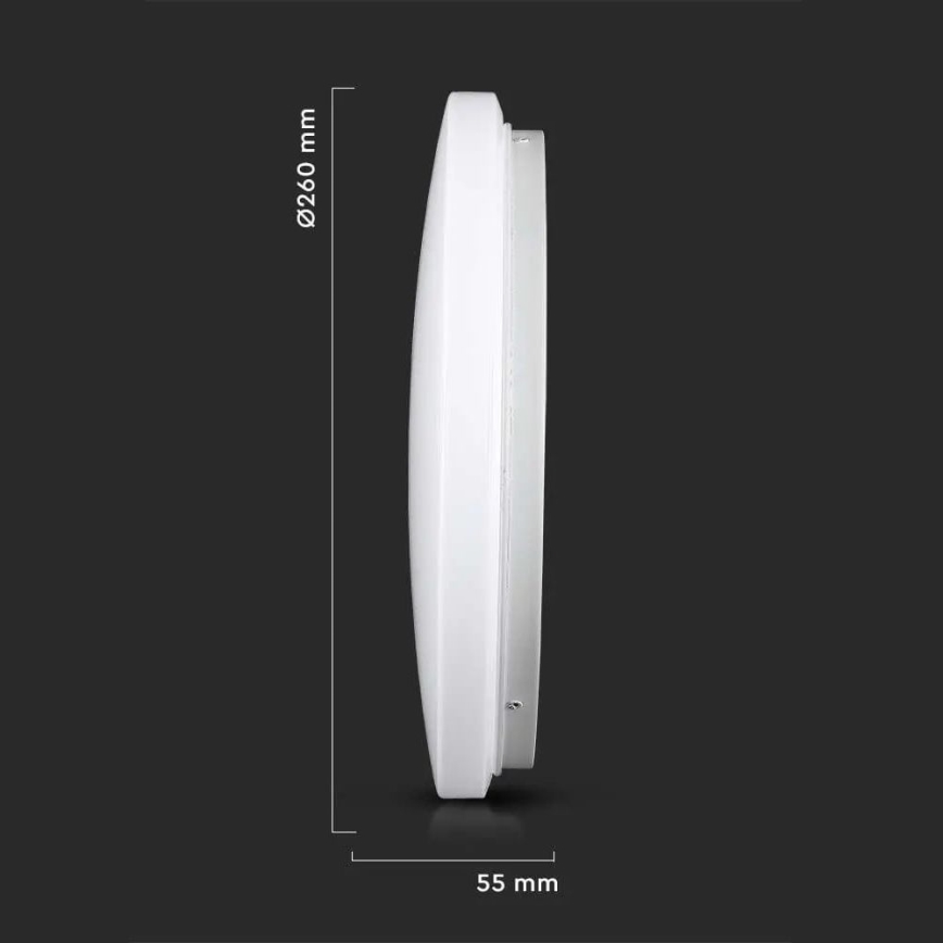 LED Ceiling light LED/12W/230V 26cm 3000K/4000K/6400K
