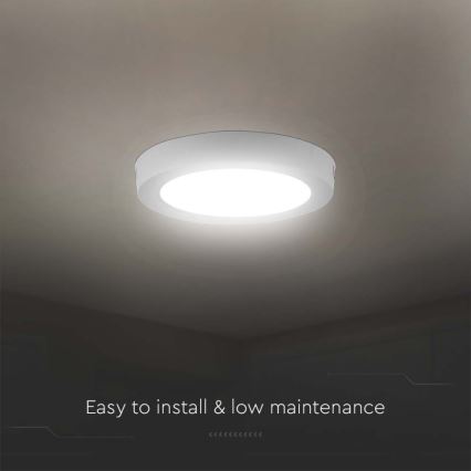 LED Ceiling light LED/12W/230V 3000K white