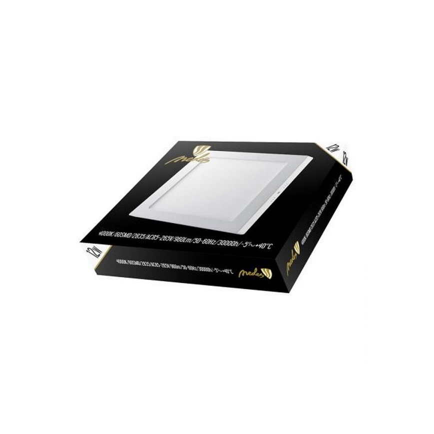 LED Ceiling light LED/12W/230V 4000K 17,2x17,2 cm
