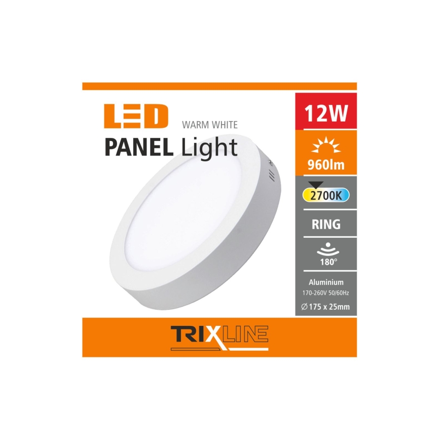 LED Ceiling light LED/12W/230V
