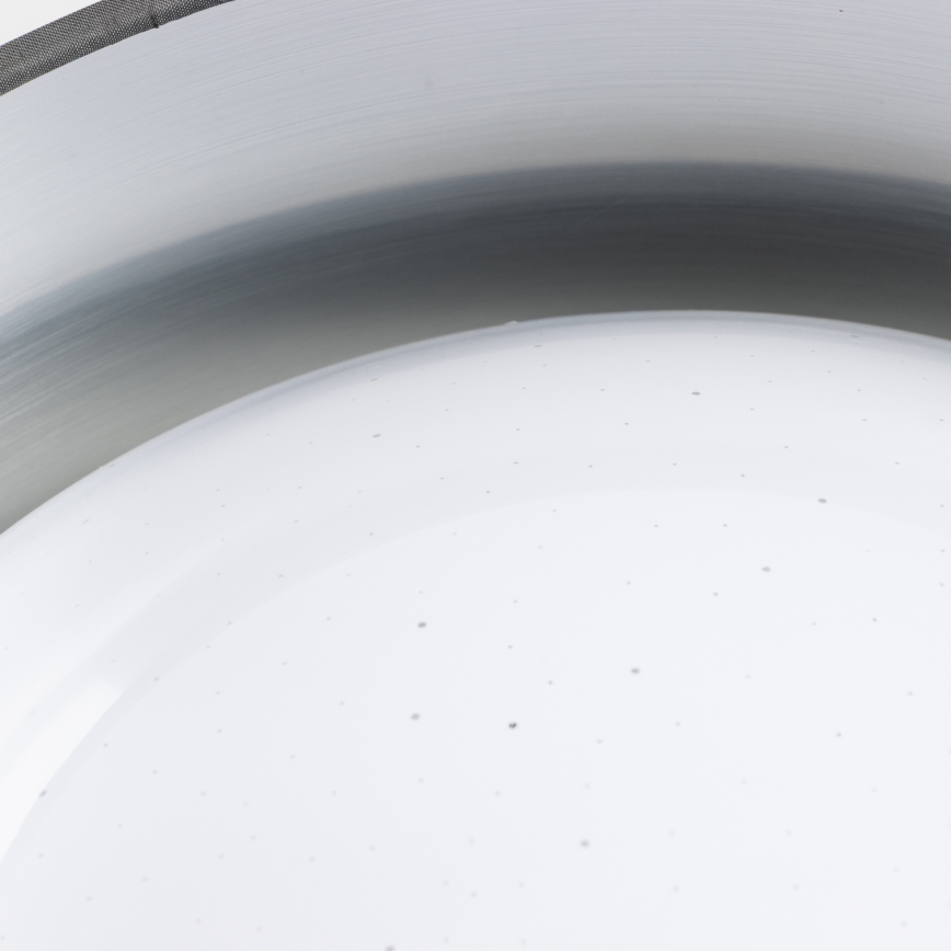 LED Ceiling Light LED/12W/230V Ø 32 cm gray/silver