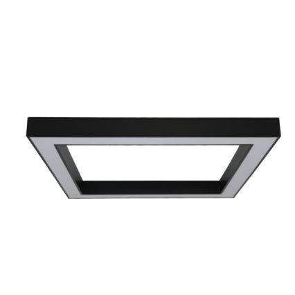 LED Ceiling Light LED/130W/230V 3000/4000/6500K 100x100 cm black