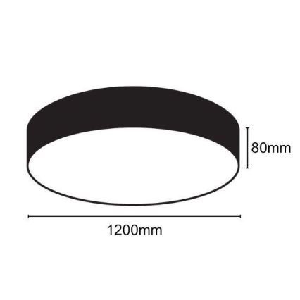 LED Ceiling light LED/150W/230V 4000K d. 120 cm