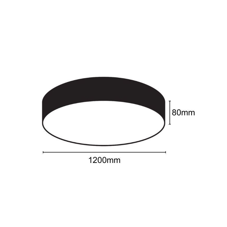 LED Ceiling light LED/150W/230V 4000K d. 120 cm