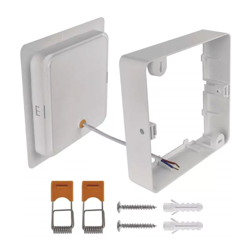 LED Ceiling light LED/18W/230V 17x17 cm white