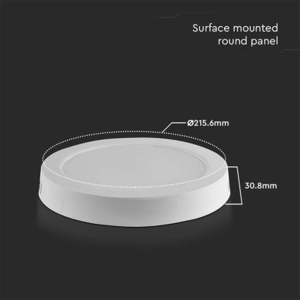 LED Ceiling light LED/18W/230V 3000K white