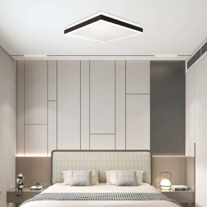 LED Ceiling light LED/18W/230V 4000K 35x35 cm black