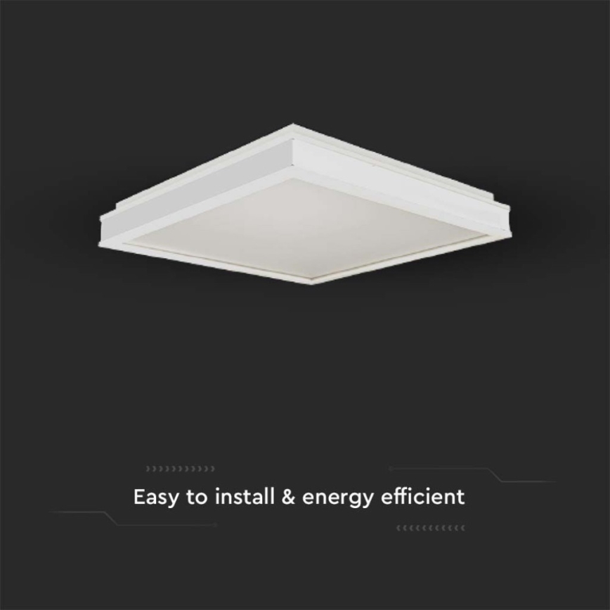 LED Ceiling light LED/18W/230V 4000K 35x35 cm white