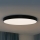 LED Ceiling Light LED/200W/230V 3000/4000/6500K dia. 100 cm Black