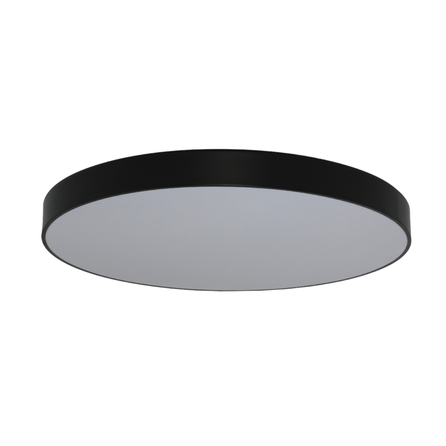 LED Ceiling Light LED/200W/230V 3000/4000/6500K dia. 100 cm Black