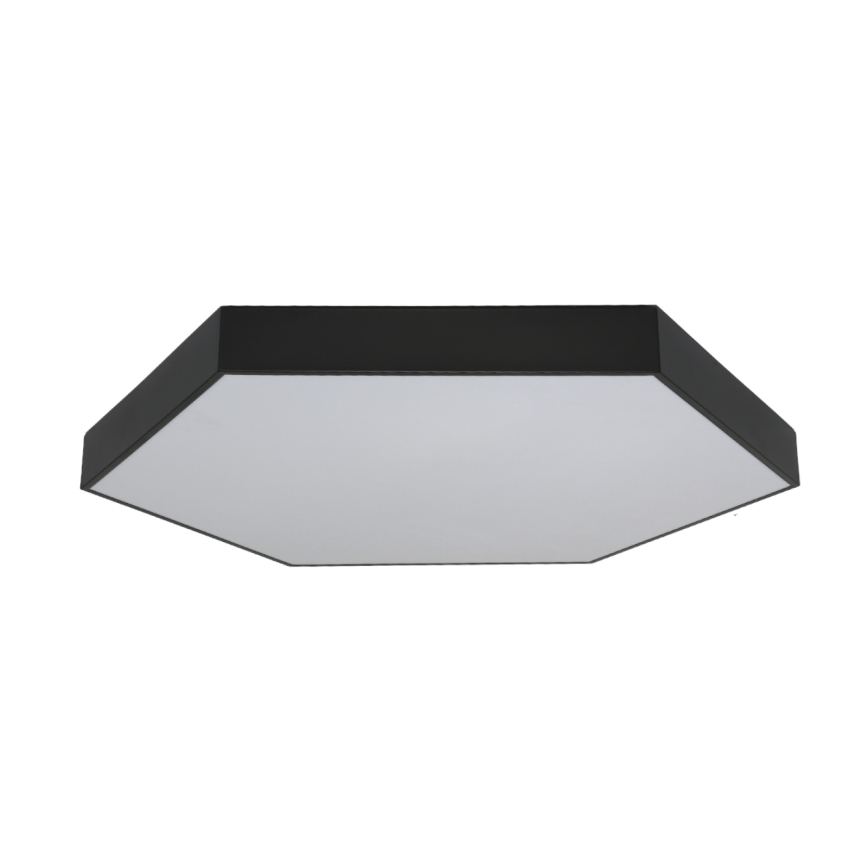 LED Ceiling Light LED/200W/230V 3000/4000/6500K Ø 100 cm Black