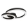 LED Ceiling light LED/20W/230V 3000K black