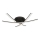 LED Ceiling light LED/20W/230V 3000K black