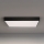 LED Ceiling Light LED/215W/230V 3000/4000/6500K 80x80 cm black