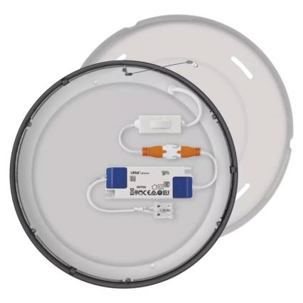 LED Ceiling light NEXXO LED/21W/230V 3000/3500/4000K d. 22,5 cm black