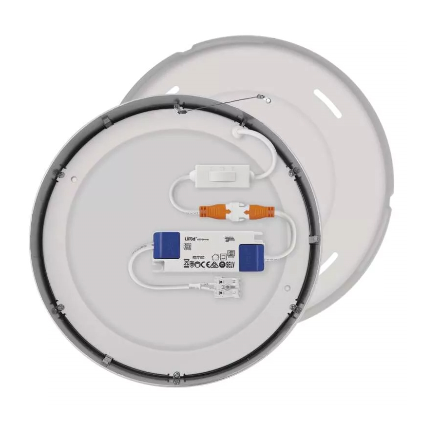 LED Ceiling light NEXXO LED/21W/230V 3000/3500/4000K d. 22,5 cm shiny chrome