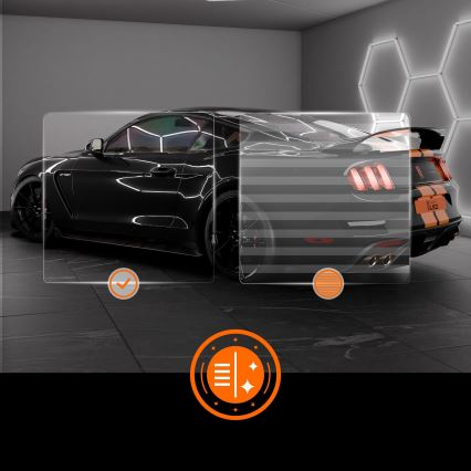 LED Ceiling Light HEXAGON LED/240W/85-265V 6500K 298x209 cm CRI 90 IP44 white