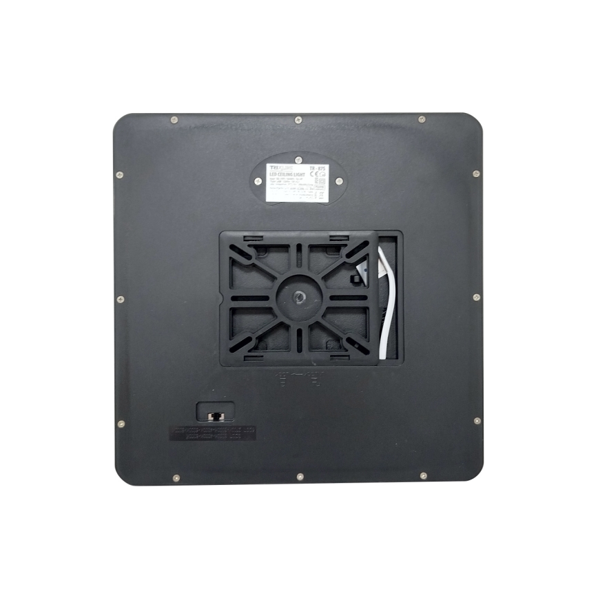 LED Ceiling Light LED/24W/230V 3000/4000/6500K 30x30 cm black