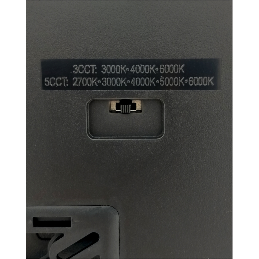 LED Ceiling Light LED/24W/230V 3000/4000/6500K 30x30 cm black