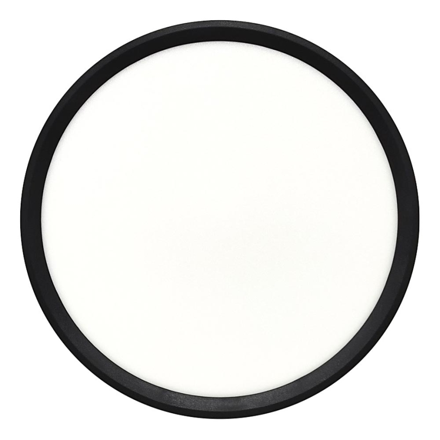 LED Ceiling Light LED/24W/230V 3000/4000/6500K Ø 30 cm Black
