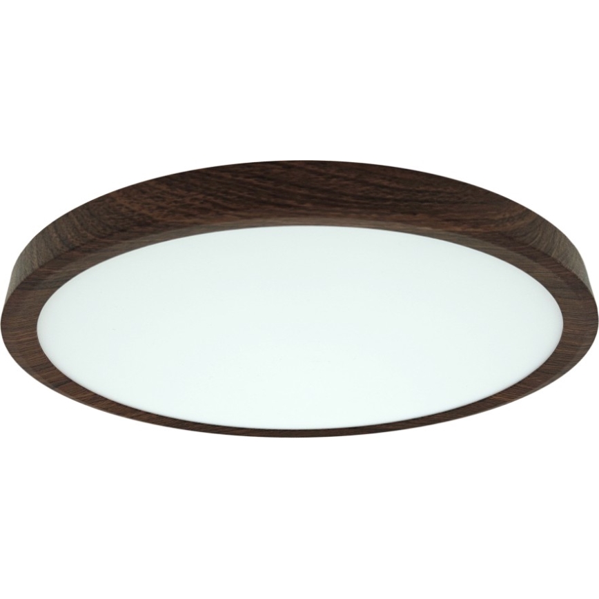 LED Ceiling Light LED/24W/230V 3000/4000/6500K Ø 30 cm Brown