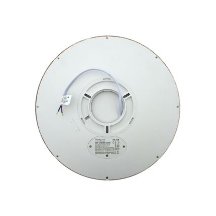 LED Ceiling Light LED/24W/230V 3000/4000/6500K Ø 30 cm Brown