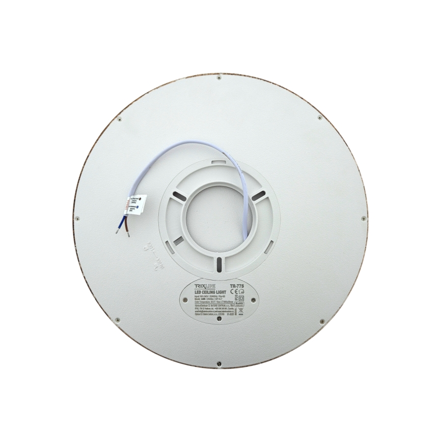 LED Ceiling Light LED/24W/230V 3000/4000/6500K Ø 30 cm Brown