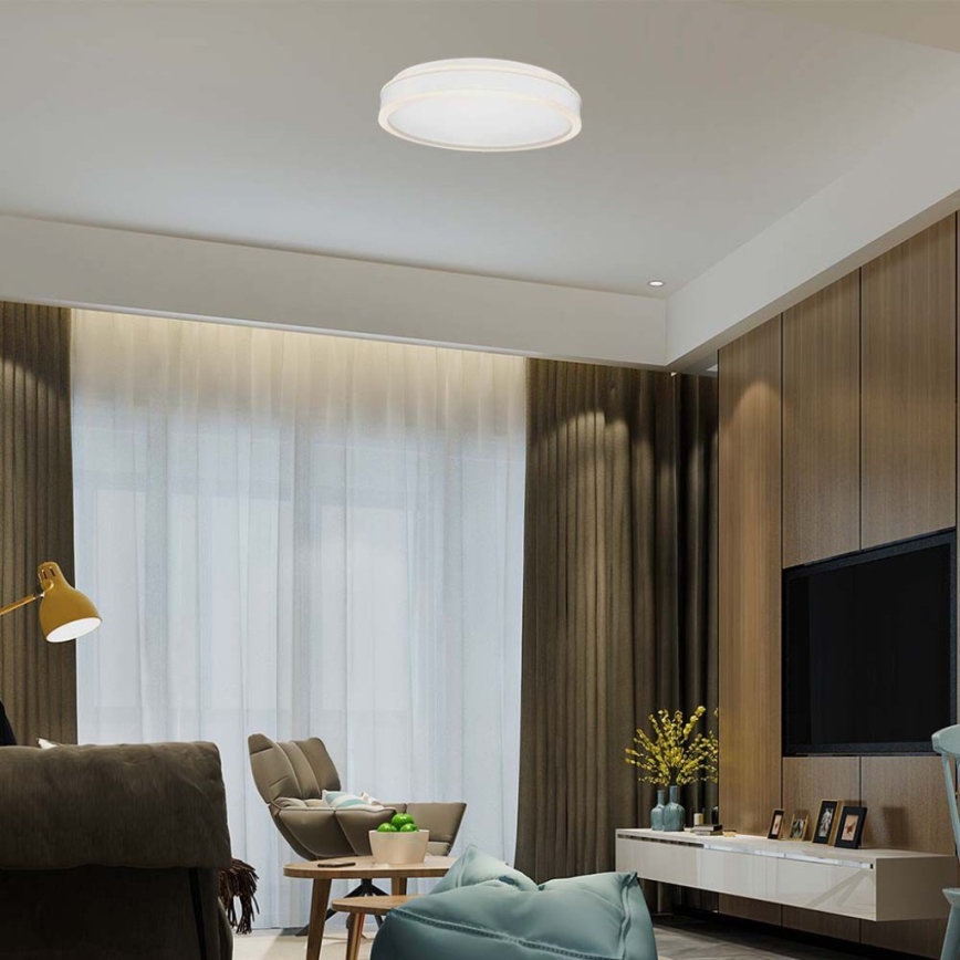 LED Ceiling light LED/24W/230V 4000K d. 45 cm white