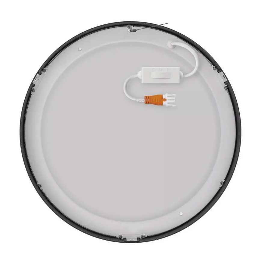 LED Ceiling light NEXXO LED/28,5W/230V 3000/3500/4000K d. 30 cm black