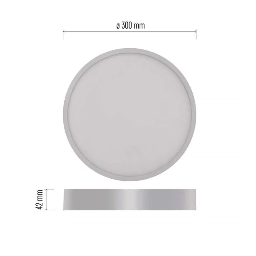 LED Ceiling light NEXXO LED/28,5W/230V 3000/3500/4000K d. 30 cm white