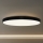 LED Ceiling Light LED/300W/230V 3000/4000/6500K Ø 120 cm Black