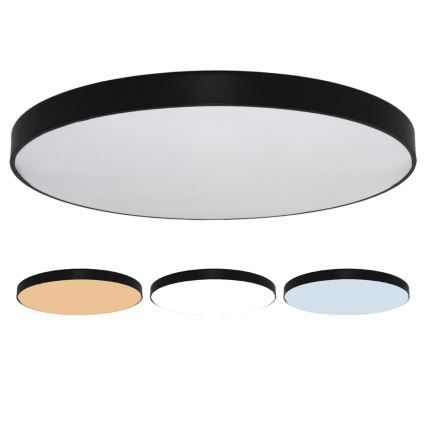 LED Ceiling Light LED/300W/230V 3000/4000/6500K Ø 120 cm Black