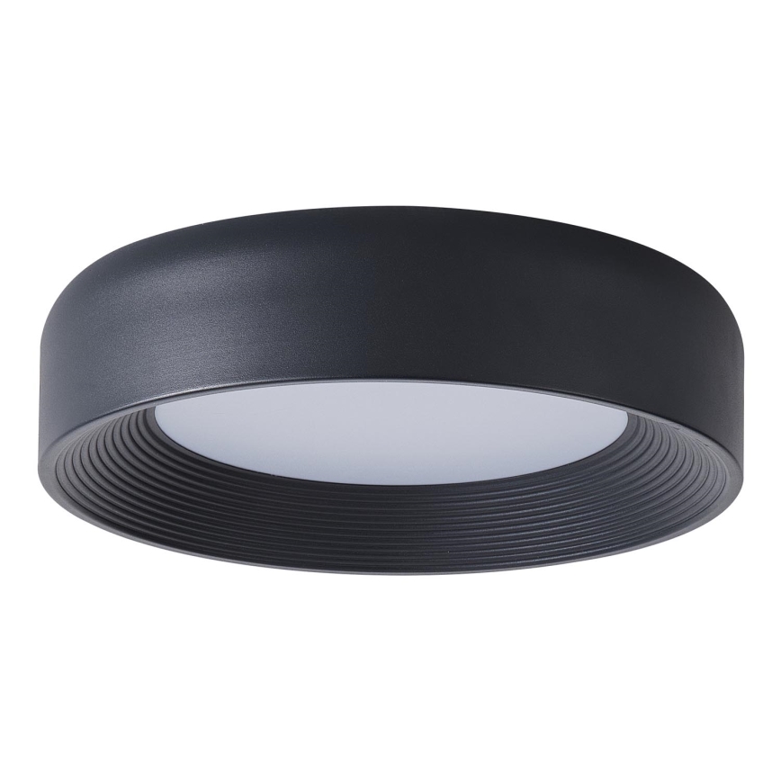 LED Ceiling light LED/30W/230V 3000K black d. 40 cm