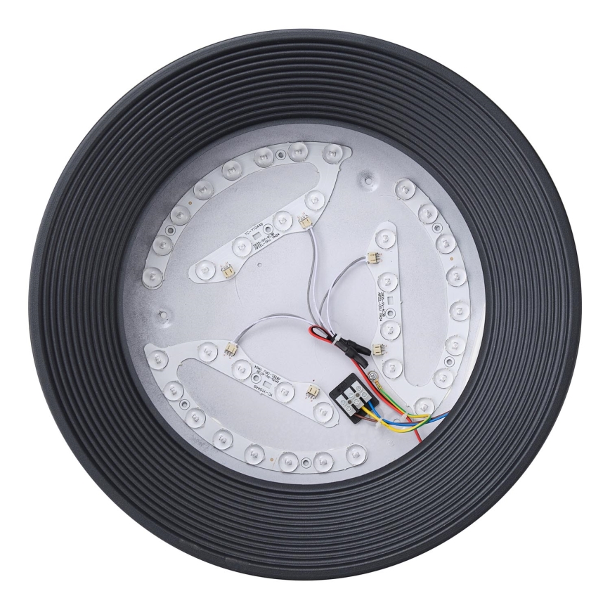 LED Ceiling light LED/30W/230V 3000K black d. 40 cm