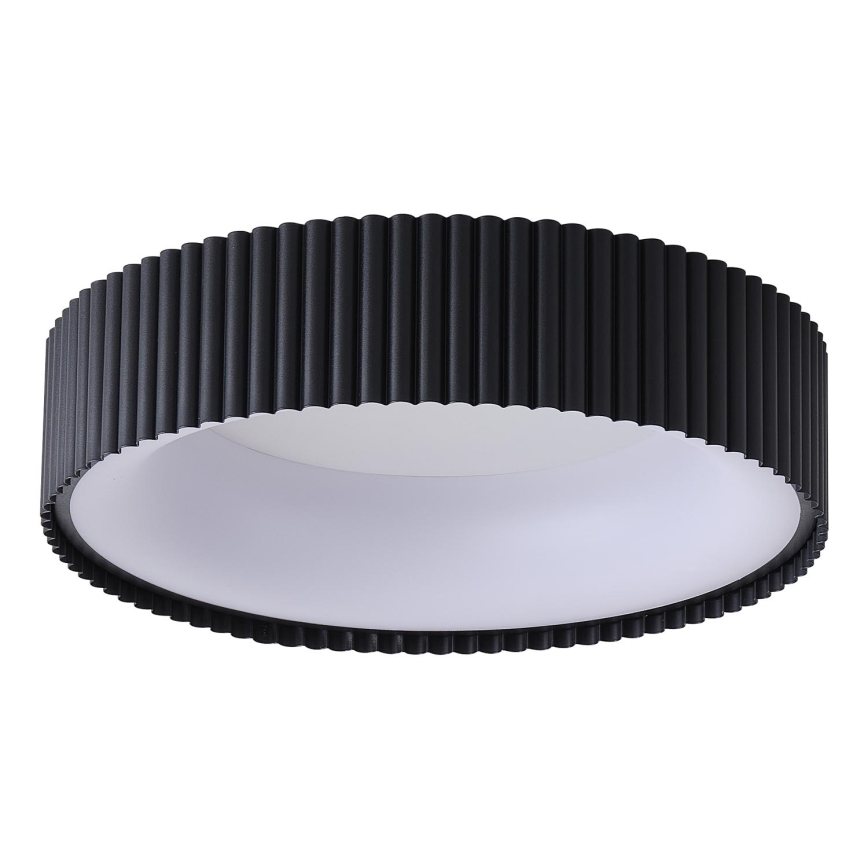 LED Ceiling light LED/30W/230V 3000K black d. 46 cm